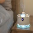 KompactHome Spacecraft Humidifier Űrhajós Párásító Fehér, LED Megvilágítás, 500ml Kapacitás, 2000mAh beépített akkumulátor 