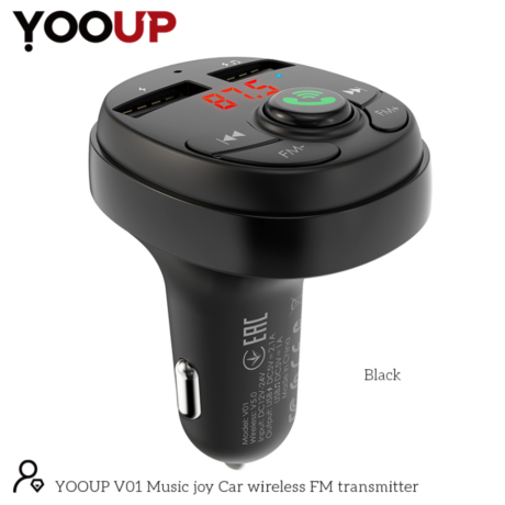 YOOUP V01 Music joy Car Transmitter vezeték nélküli FM transzmitter